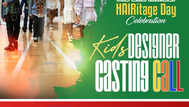 HAIRitage Day Kids Casting Call