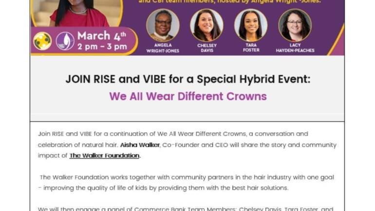 WE ALL WEAR DIFFERENT CROWNS